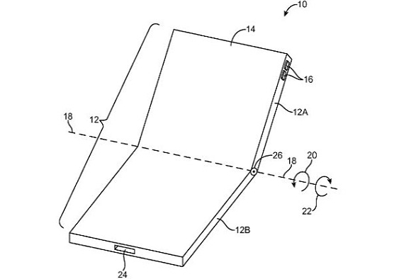 苹果获折叠式手机专利 或推出翻盖手机
